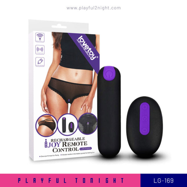 Playful Tonight_LG-169_Lovetoy-IJOY Rechargeable Remote Control Vibrating Panties