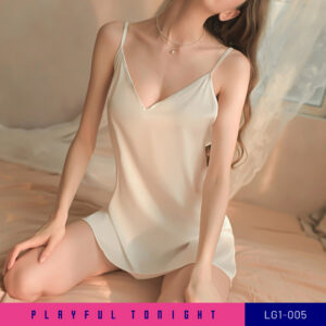 Playful2night_Gloria Elegance Soft Silk Satin Nightwear_LG1-005