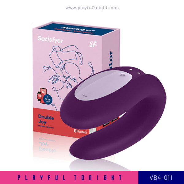 Playful2night_SATISFYER Double Joy Partner Vibrator Connect AppVB4-011