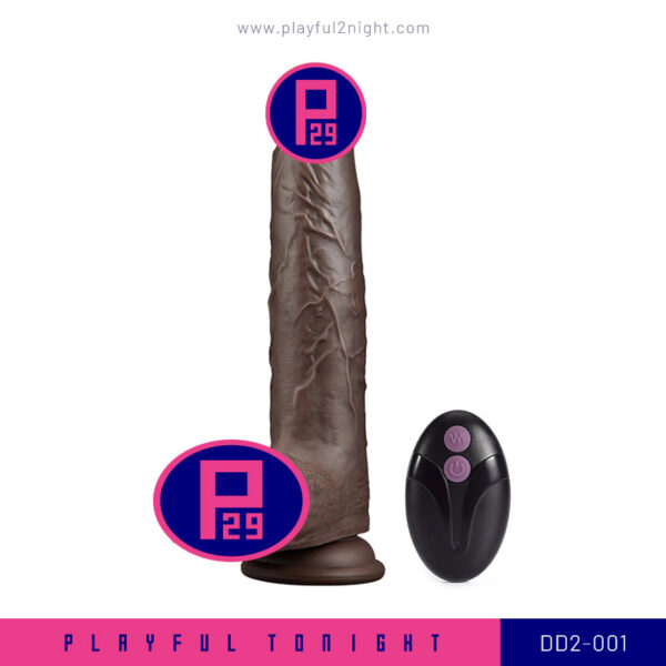 Playful2night_Exotic Warrior Flex & Warm Realistic Dildo with Remote Control_Playful2night_Exotic Warrior Flex & Warm Realistic Dildo with Remote Control_DD2-001