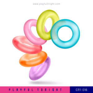Playful2night_Playful2night_Blush - King of the Ring Assorted Penis Rings 6-Pack