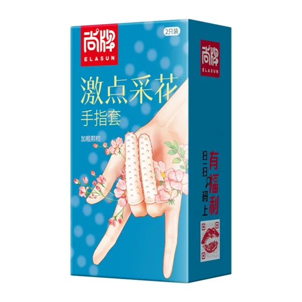 Pleasure Dots Finger Sleeve (2pcs)